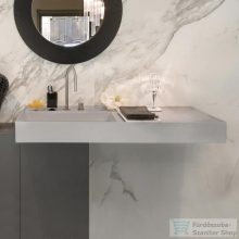   Laufen Kartell By Laufen 120x46 cm-es mosdó,jobb oldali polccal, 2 csaplyukkal,matt szürke H8133327598151