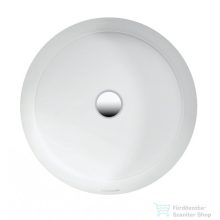   Laufen Living 40 cm-es alulról beépíthető mosdó csiszolt felső peremmel,kívül mázas,fehér H8134390001551