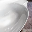 Laufen The New Classic 60x48 mosdó csaplyuk és túlfolyó nélkül,LCC bevonattal,fehér H8138534001121