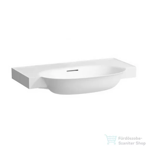 Laufen The New Classic 80x48 cm-es mosdó csaplyuk nélkül,LCC bevonattal,fehér H8138554001091