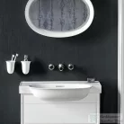 Laufen The New Classic 80x48 cm-es mosdó csaplyuk nélkül,matt fehér H8138557571091