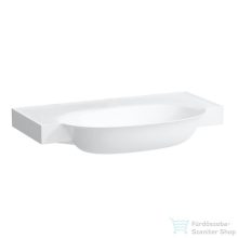   Laufen The New Classic 80x48 cm-es mosdó csaplyuk és túlfolyó nélkül,matt fehér H8138557571121