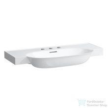   Laufen The New Classic 100x48 cm-es szekrényre illeszthető mosdó 3 csaplyukkal,fehér H8138570001081