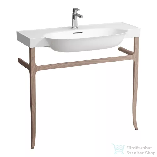 Laufen The New Classic 100x48 cm-es szekrényre illeszthető mosdó 1 csaplyukkal,matt fehér H8138577571041