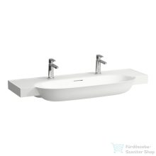   Laufen The New Classic 120x48 cm-es szekrényre illeszthető mosdó 2 csaplyukkal,fehér H8138580001071