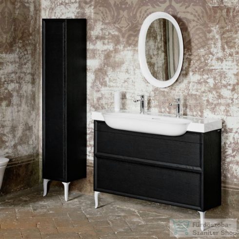 Laufen The New Classic 120x48 cm-es szekrényre illeszthető mosdó 2 csaplyukkal,fehér H8138580001071