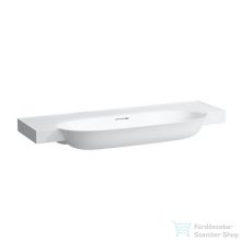   Laufen The New Classic 120x48 cm-es szekrényre illeszthető mosdó csaplyuk nélkül,LCC bevonattal,fehér H8138584001091