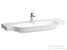 Laufen The New Classic 120x48 cm-es szekrényre illeszthető mosdó,matt fehér H8138587571041