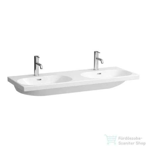 Laufen Lua 120x46 cm-es dupla medencés mosdó,LCC bevonattal,H8140814001041