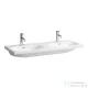 Laufen Lua 120x46 cm-es dupla medencés mosdó,LCC bevonattal,H8140814001041