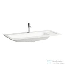   Laufen MEDA 97,5x44,5 cm-es bútorra építhető mosdó túlfolyó nélkül,matt fehér H8141187571111