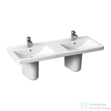   Jika Cubito 130x48,5 cm-es dupla mosdó, fehér H8144200001041