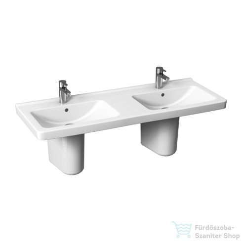 Jika Cubito 130x48,5 cm-es dupla mosdó, fehér H8144200001041