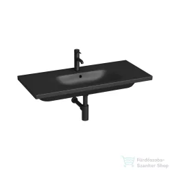   Jika MIO N 100x45 cm-es fali mosdó, matt fekete H8147137161041