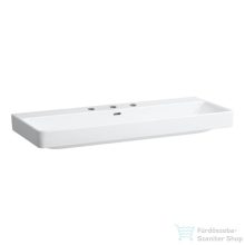   Laufen Pro S 120x46,5 cm-es mosdó 3 csaplyukkal,fehér H8149650001081