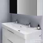 Laufen Pro S 120x46,5 cm-es mosdó 2 csaplyukkal,LCC bevonattal,fehér H8149654001071