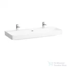 Laufen Pro S 120x46,5 cm-es mosdó 2 csaplyukkal,LCC Active bevonattal,fehér H814965A001071