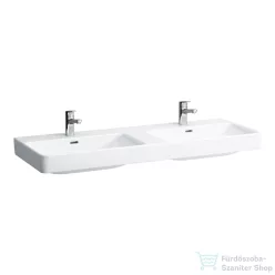   Laufen Pro S 130x46,5 cm-es pultra ültethető dupla mosdó,fehér H8149680001041