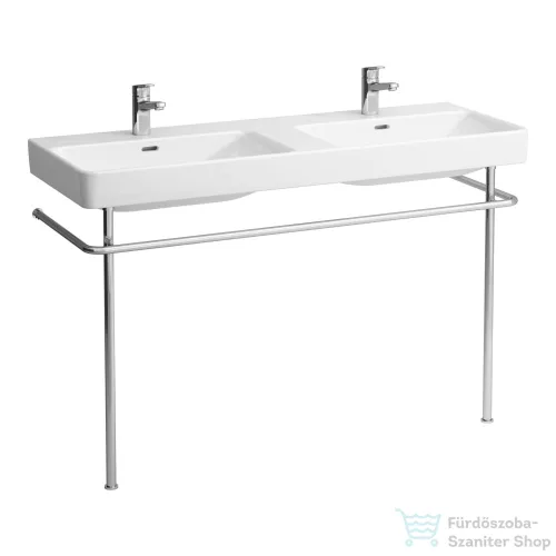 Laufen Pro S 130x46,5 cm-es pultra ültethető dupla mosdó LCC bevonattal,fehér H8149684001041