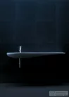 Laufen Ilbagnoalessi One 160x50 cm-es ráépíthető mosdó, pult jobb oldalon,matt fehér H8149717571041