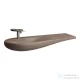 Laufen Ilbagnoalessi One 120x50 cm-es ráépíthető mosdó, pult jobb oldalon,Caffe matt H8149731881041