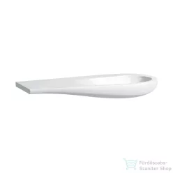   Laufen Ilbagnoalessi One 120x50 cm-es ráépíthető mosdó csaplyuk nélkül,pult bal oldalon,LCC bevonattal,fehér H8149744001091