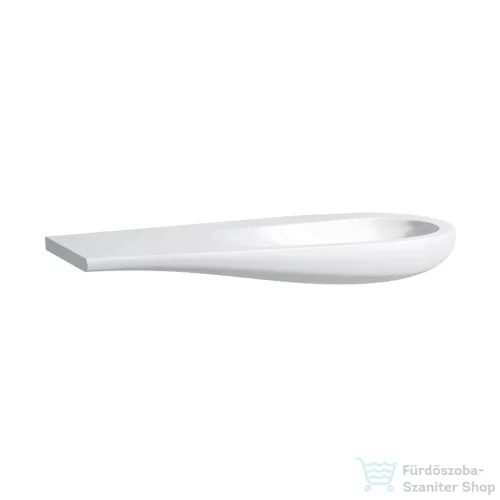 Laufen Ilbagnoalessi One 120x50 cm-es ráépíthető mosdó csaplyuk nélkül,pult bal oldalon,LCC bevonattal,fehér H8149744001091