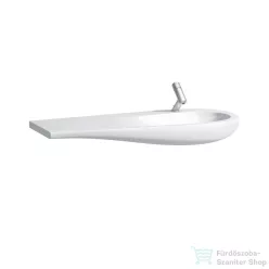   Laufen Ilbagnoalessi One 120x50 cm-es ráépíthető mosdó,pult bal oldalon,matt fehér H8149747571041