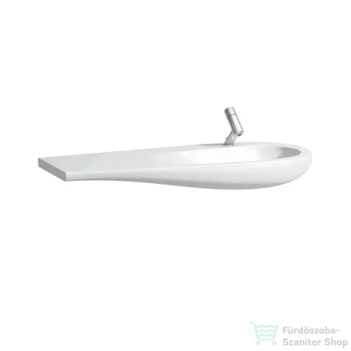Laufen Ilbagnoalessi One 120x50 cm-es ráépíthető mosdó,pult bal oldalon,matt fehér H8149747571041