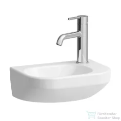   Laufen Lua 36x25 cm-es kézmosó 1 csaplyukkal,túlfolyó nélkül,fehér H8150800001141