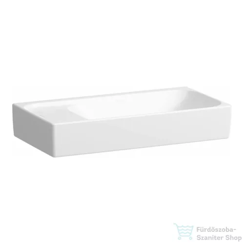 Laufen MEDA 46x23,5 cm-es fali mosdó csaplyuk és túlfolyó nélkül, fehér H8151140001121