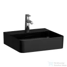 Laufen Val SaphirKeramik 45x42 cm fali mosdó, matt fekete H8152817161041