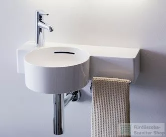 Laufen Val SaphirKeramik 55x31,5 cm kézmosó, jobb oldali pulttal H8152830001051 ( 815283 )