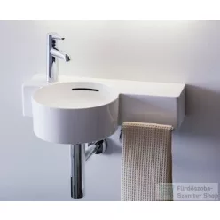   Laufen Val SaphirKeramik 55x31,5 cm-es kézmosó, jobb oldali pulttal,matt fehér H8152837571051