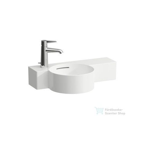 Laufen Val SaphirKeramik 55x31,5 cm-es kézmosó, jobb oldali pulttal,LCC Active bevonattal,fehér H815283A001051