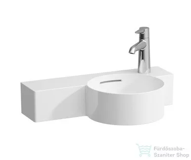 Laufen Val SaphirKeramik 55x31,5 cm kézmosó, bal oldali pulttal H8152840001061 ( 815284 )