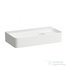   Laufen Val SaphirKeramik 60x31,5 cm-es kompakt mosdó csaplyuk nélkül, LCC bevonattal, fehér H8152854001091