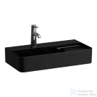 Laufen Val SaphirKeramik 60x31,5 cm-es kompakt mosdó,matt fekete H8152857161041