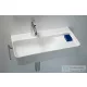 Laufen Val SaphirKeramik 60x31,5 cm-es kompakt mosdó LCC Active bevonattal,fehér H815285A001041