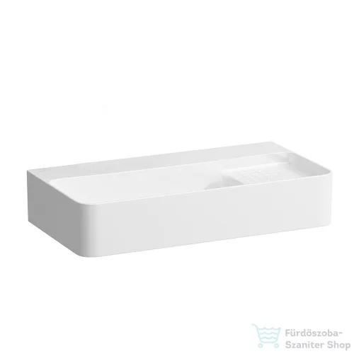 Laufen Val SaphirKeramik 60x31,5 cm-es kompakt mosdó csaplyuk nélkül, LCC Active bevonattal, fehér H815285A001091