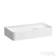 Laufen Val SaphirKeramik 60x31,5 cm-es kompakt mosdó csaplyuk nélkül, LCC Active bevonattal, fehér H815285A001091