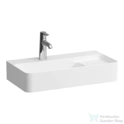   Laufen Val SaphirKeramik 60x31,5 cm-es kompakt mosdó túlfolyó nélkül, LCC Active bevonattal, fehér H815285A001111