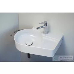   Laufen Val SaphirKeramik 53x40 cm mosdó félnedves zónával, jobb oldali csaplyukkal H8152880001061 ( 815288 )