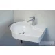 Laufen Val SaphirKeramik 53x40 cm-es mosdó félnedves zónával, jobb oldali csaplyukkal,LCC Active bevonattal H815288A001061