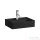 Laufen Kartell 45x34 cm-es mosdó,matt fekete H8153307161041