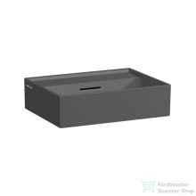   Laufen Kartell 45x34 cm-es mosdó csaplyuk nélkül,graphite matt H8153307581091