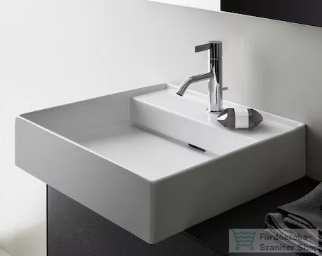 Laufen Kartell By Laufen 46x46 kézmosó speciális rejtett lefolyóval H8153310001111 ( 815331 )