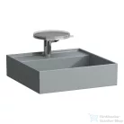 Laufen Kartell By Laufen 46x46 cm-es kézmosó speciális rejtett lefolyóval,Graphite matt H8153317581111