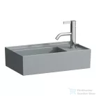 Laufen Kartell 46x28 cm-es kézmosó, jobb oldali csaplyukkal,speciális rejtett lefolyóval,Graphite matt H8153347581111