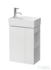 Laufen Kartell By Laufen 46x28 cm-es kézmosó,bal oldali csaplyukkal, speciális rejtett lefolyóval,LCC Active bevonattal, H815335A001111